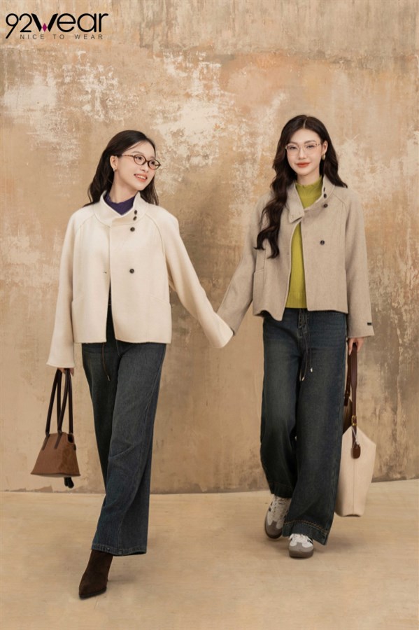 Áo khoác dạ mềm